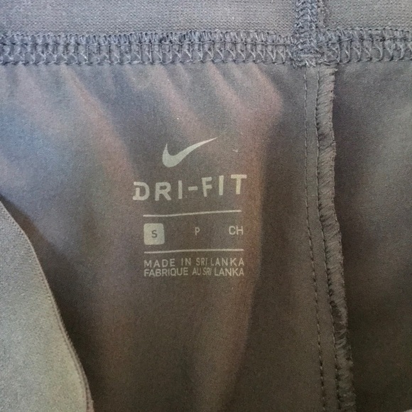 New! NIKE Size S Navy mid rise full length tights - Picture 2 of 8